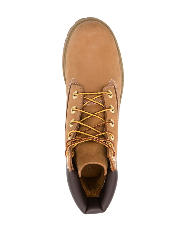 Timberland Beige Lace-Up Boots