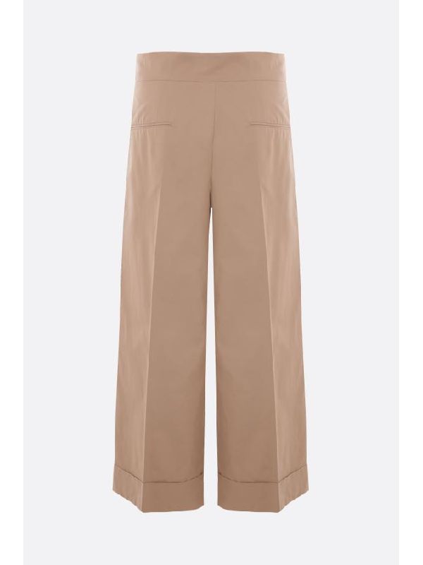 Abba Cotton Blend Wide Pants