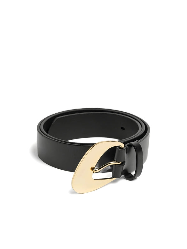 Sefr Black Leather Belts