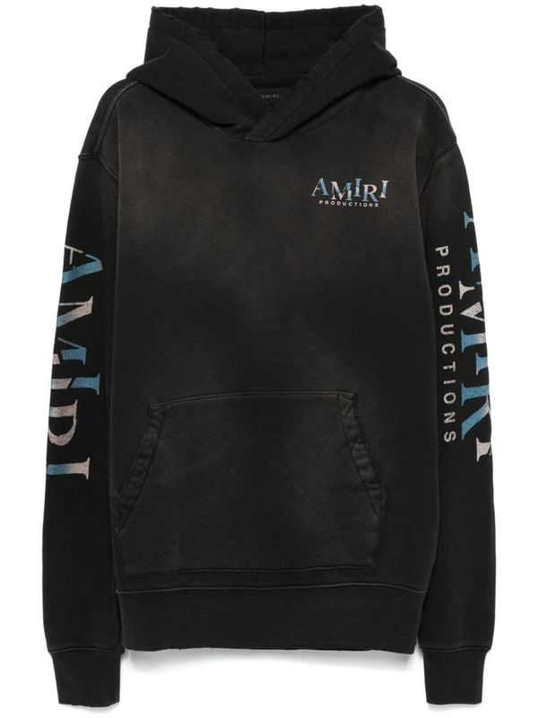 Amiri Black Hoodies