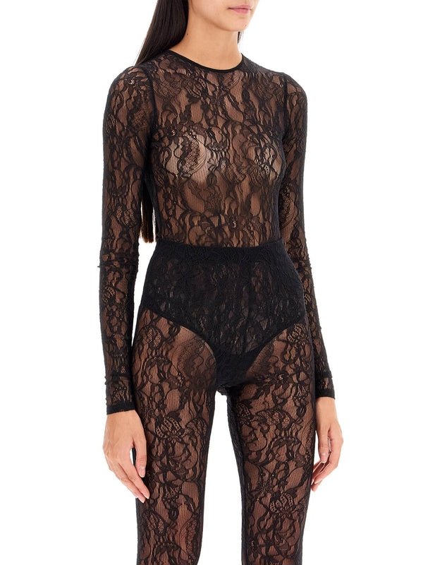 Lace Sheer Bodysuit