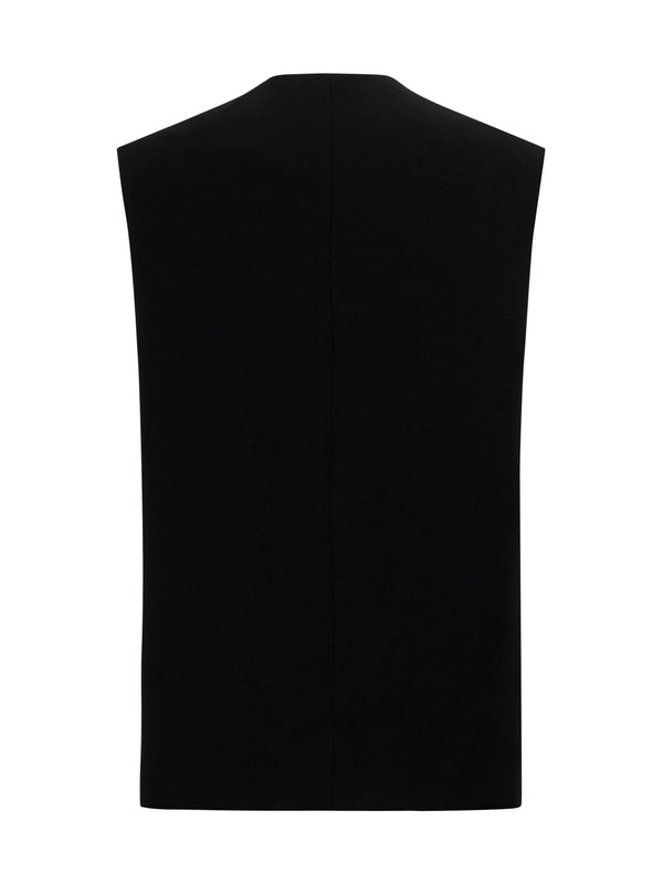 Shoulder Pad Tailored Vest