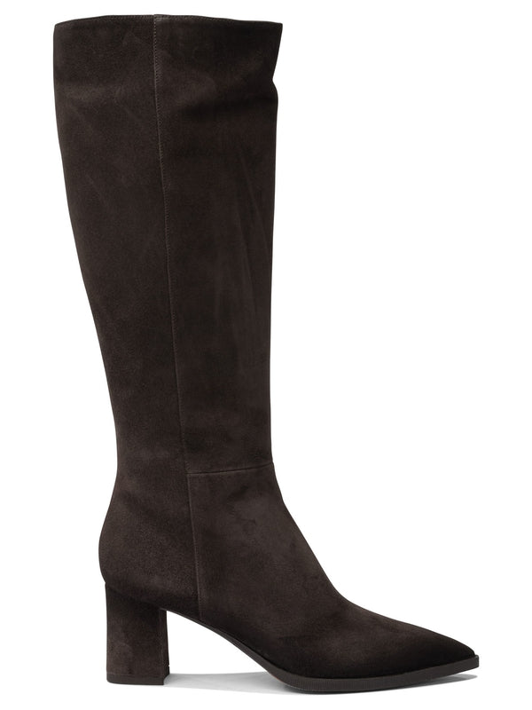 Santoni Brown Middle Boots