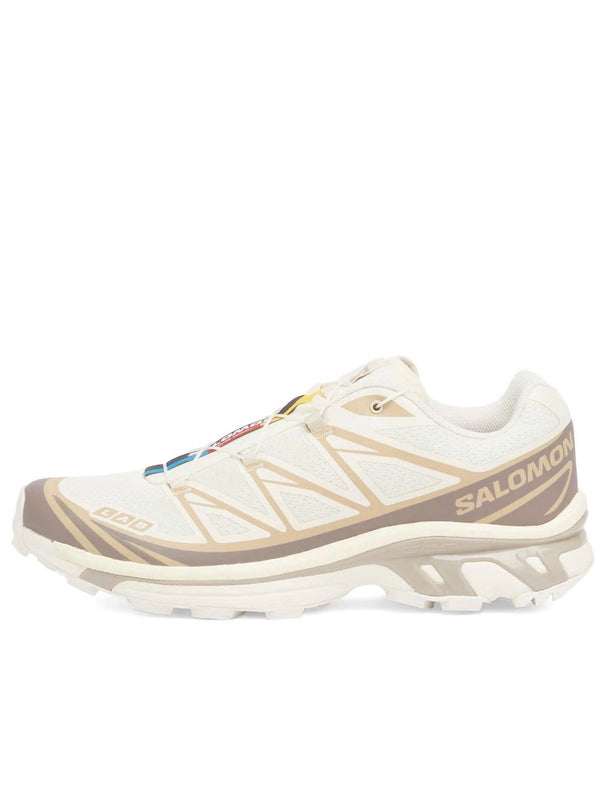 Salomon Beige Low Top Sneakers