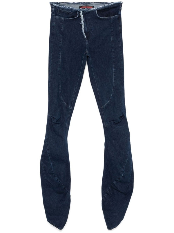 Drape Denim Pants