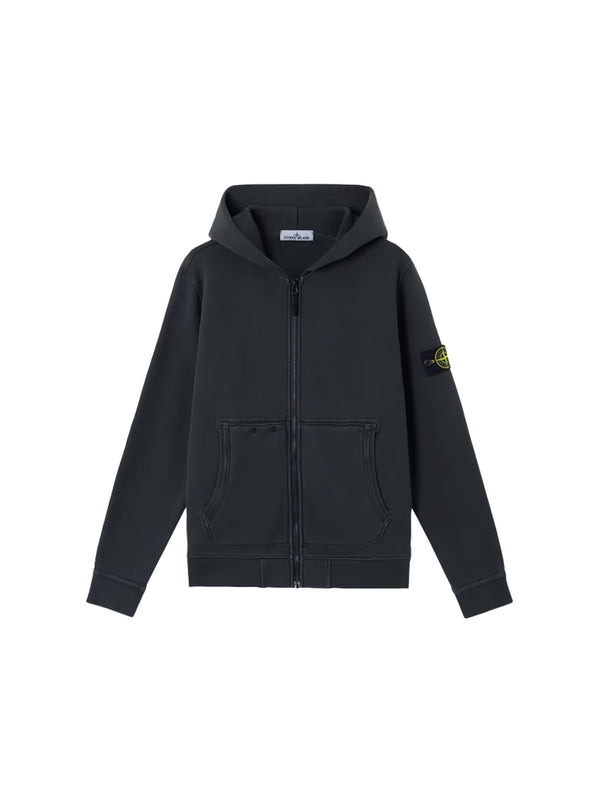 Wappen Patch Cotton Hooded Zip-Up