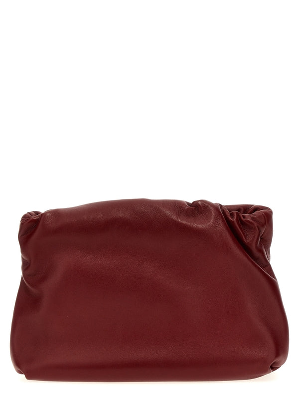 Bourse Leather Strap Clutch Bag