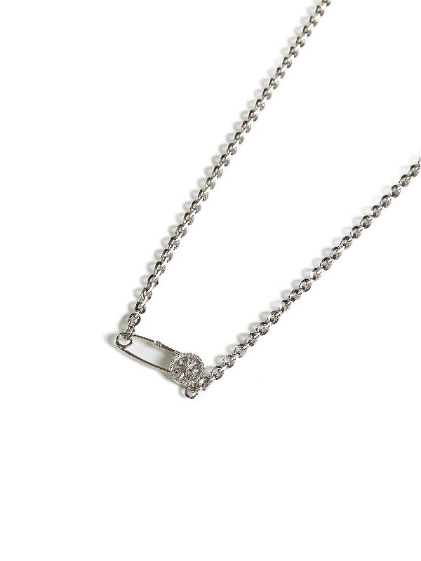 Safety Pin Pendant Necklace