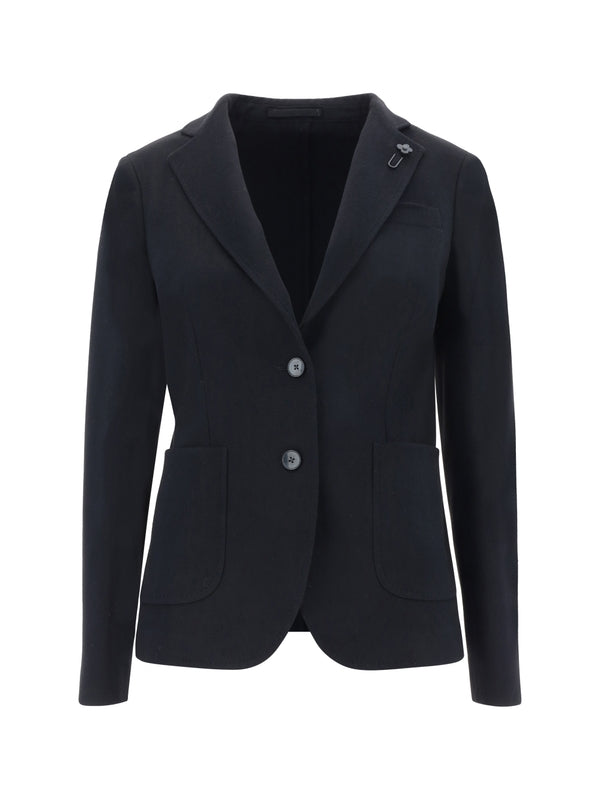 LARDINI - Boutonniere Single-breasted Jacket - Jente