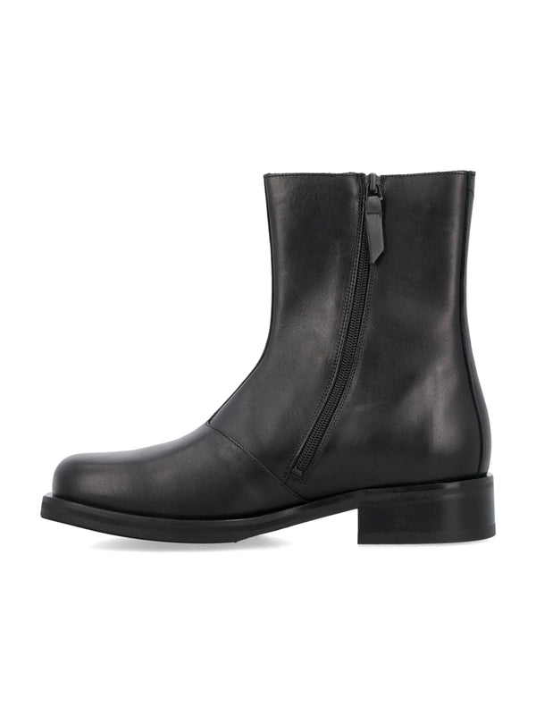 CamiOn Leather Ankle Boots