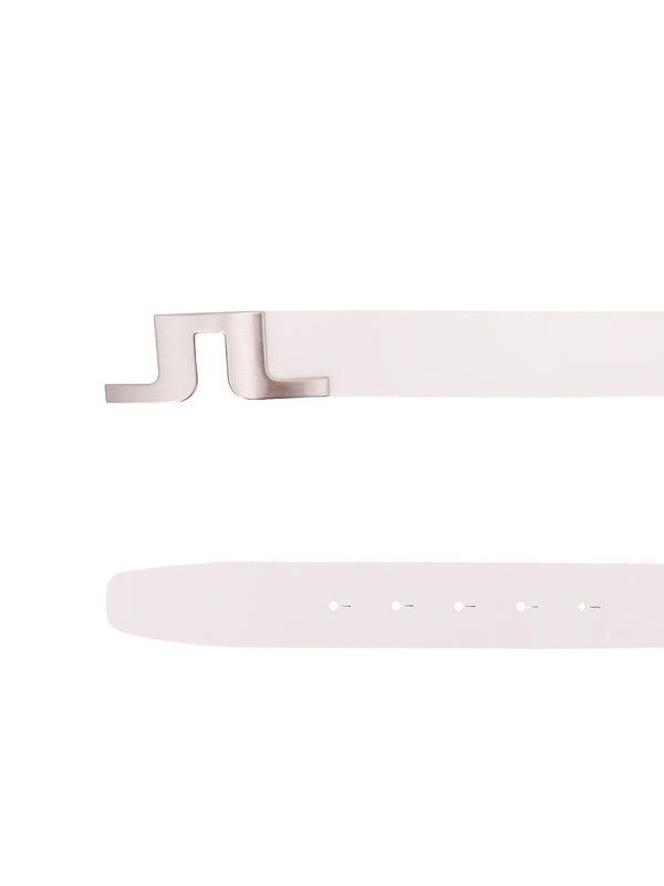 J.Lindeberg White Leather Belts