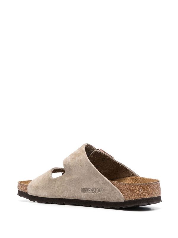 Arizona Double
  Strap Suede Sandals