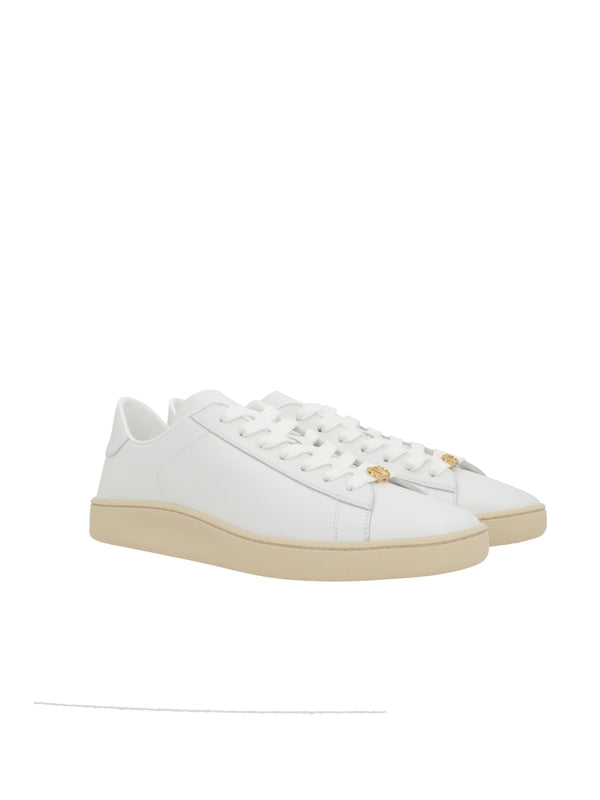 Valentino White Low Top Sneakers