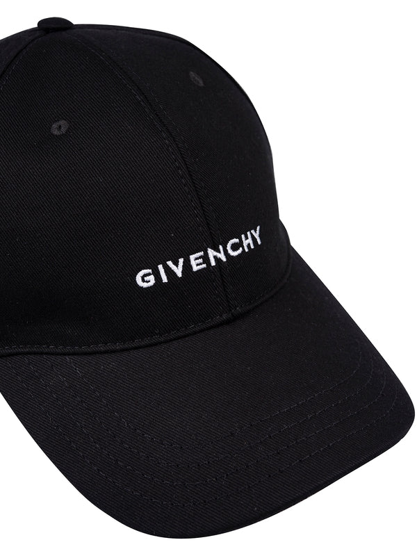 4G Logo Embroidery Black Ball Cap