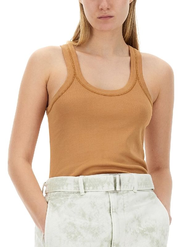 Scoop Neck Cotton Tank Top