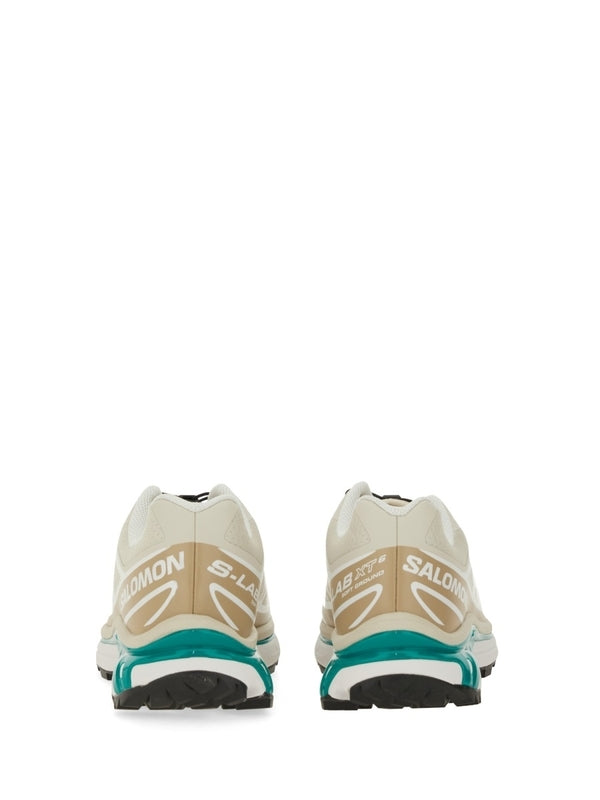 Salomon Beige Low Top Sneakers