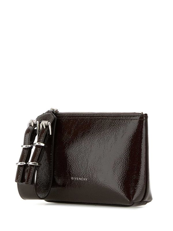 Voyou Leather Small Clutch Bag