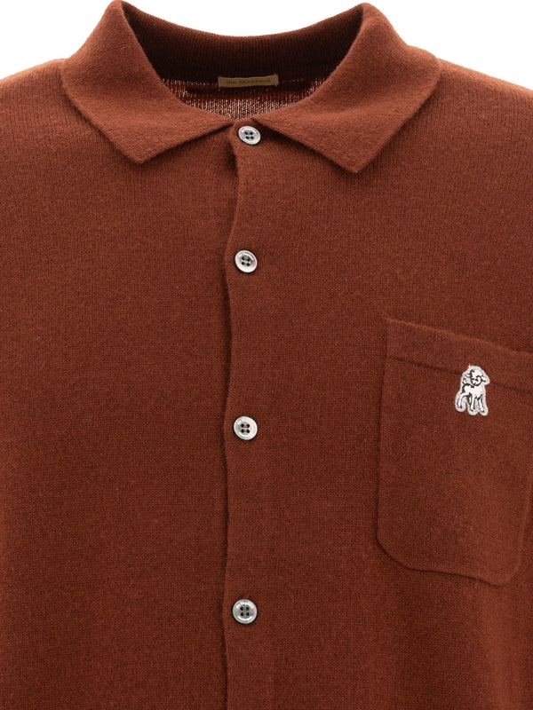 Chest Pocket Wool Cashmere Shirt