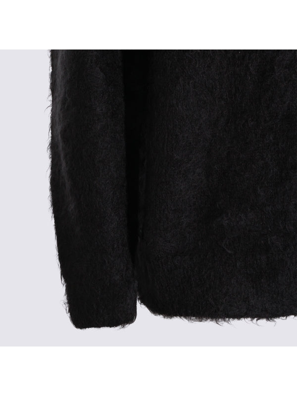 Auralee Black Knitted