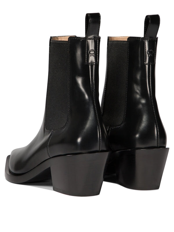 Wylie Leather Ankle Boots