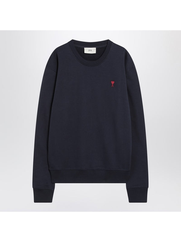 Embroidered Logo Cotton Sweatshirt