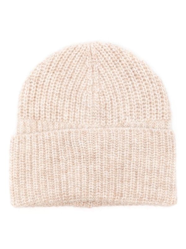 Turn-Up Wool Blend Beanie