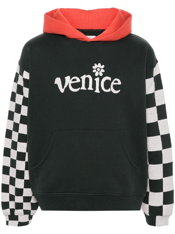 Checker Sleeve Venice Hood