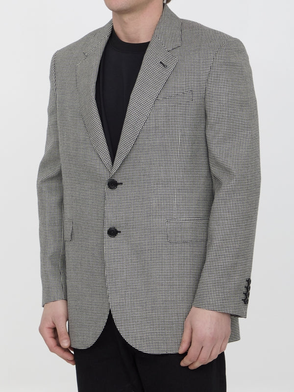 Wool Cashmere Single Breasted Jacket