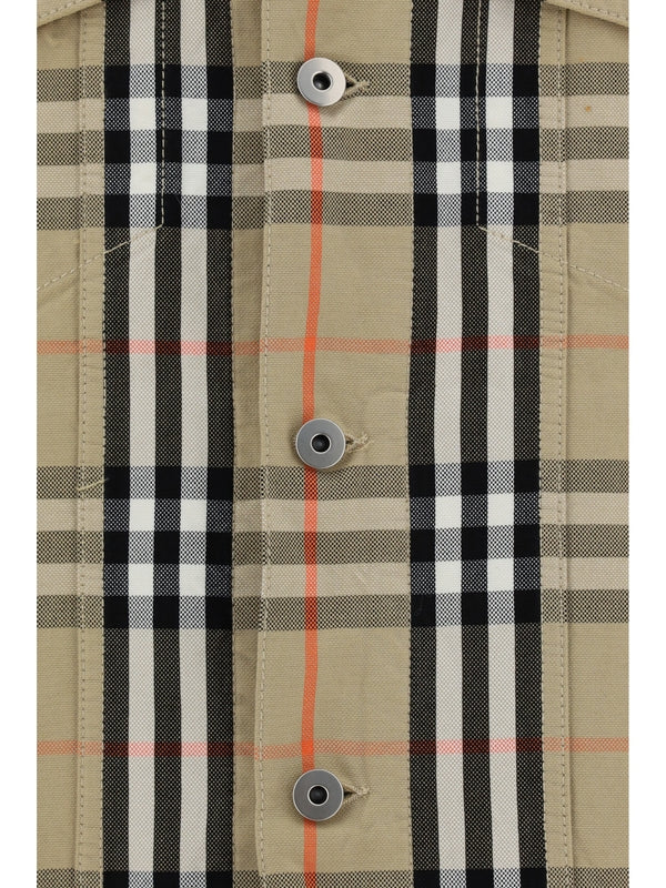 Vintage Check Cotton Jacket