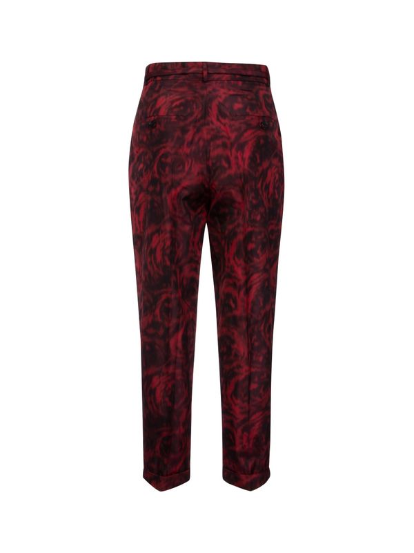 Allover Graphic Print Belt
  Pants