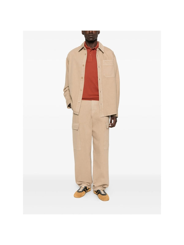 A.P.C. Beige Casual Pants