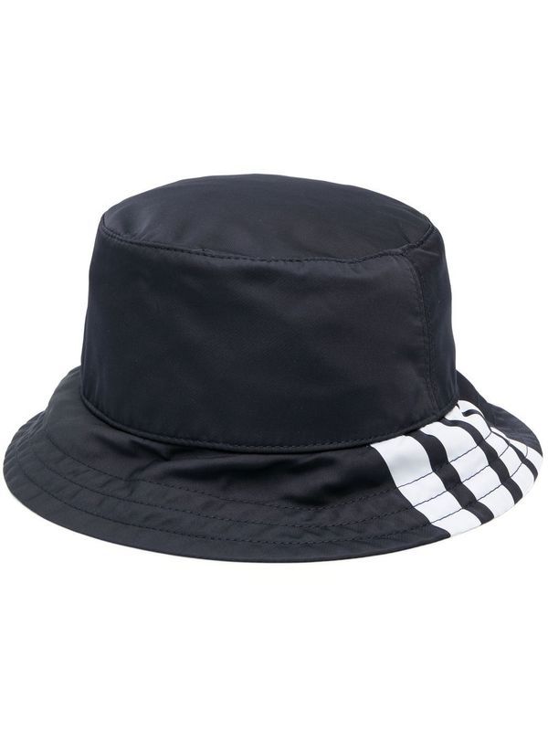 4-Bar Nylon Bucket Hat