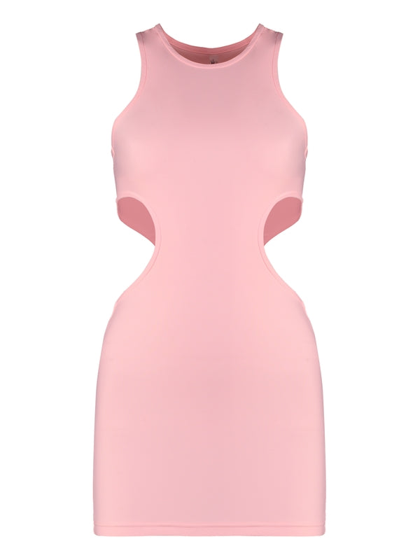 Cut-Out Detail Sleeveless Dress