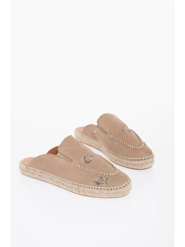 Beige Espadrille Loafer