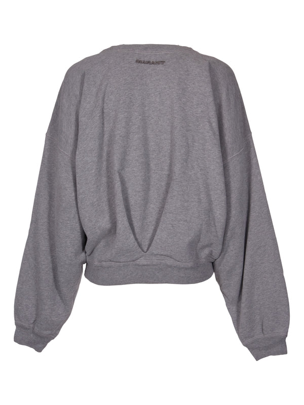 Back Logo Cotton Sweatshirt