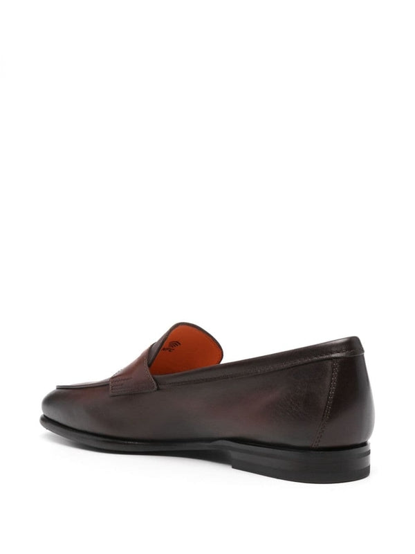 Leather Penny Loafers