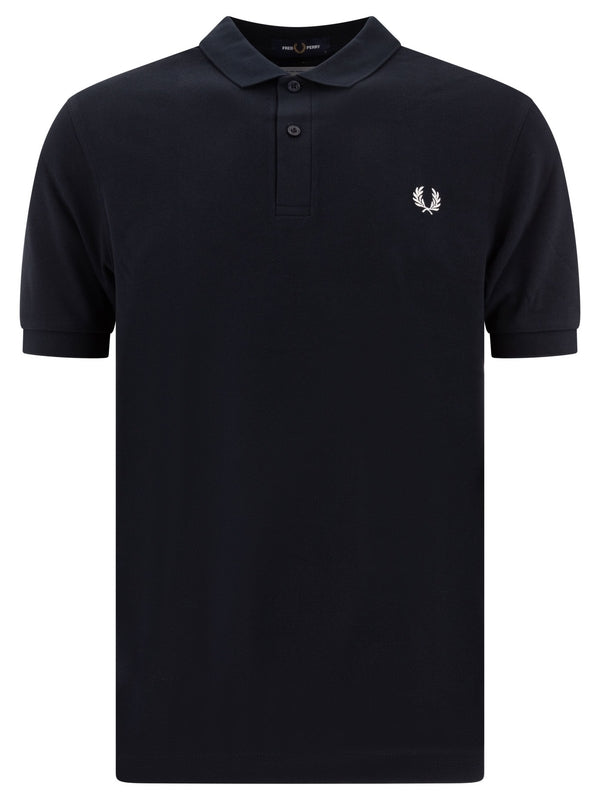 Fred Perry Back Logo Cotton Polo Shirt