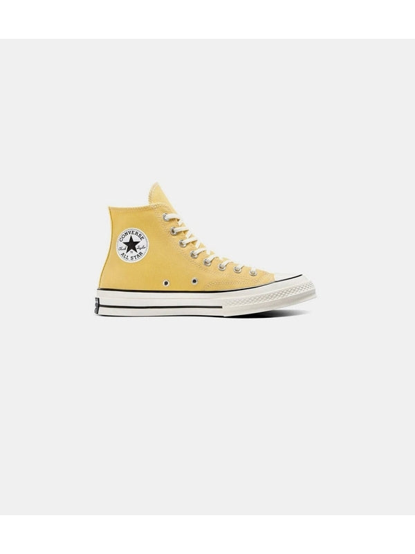 Converse Yellow High Top Sneakers