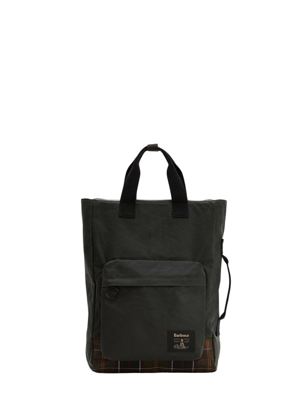 Barbour Green Backpacks