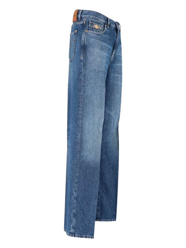 Versace Blue Denim Pants