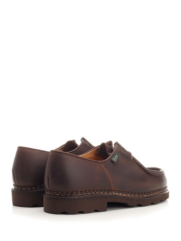 Mikael Leather Lace-up Derby Shoes