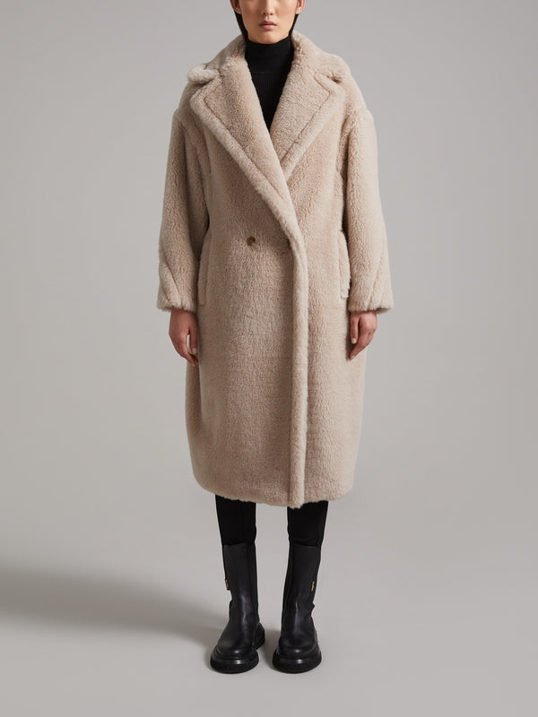 Teddy Girl Shearling Coat