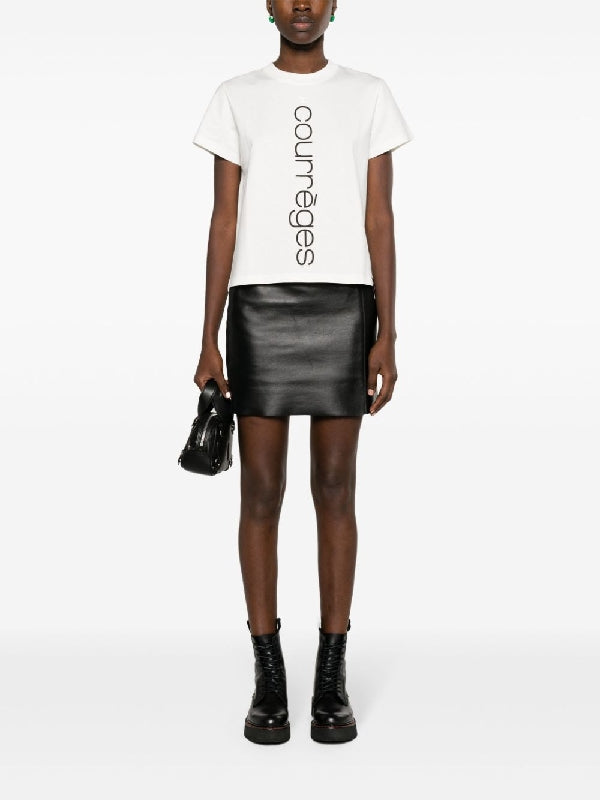 Logo Printing Cotton Short Sleeve T-Shirt