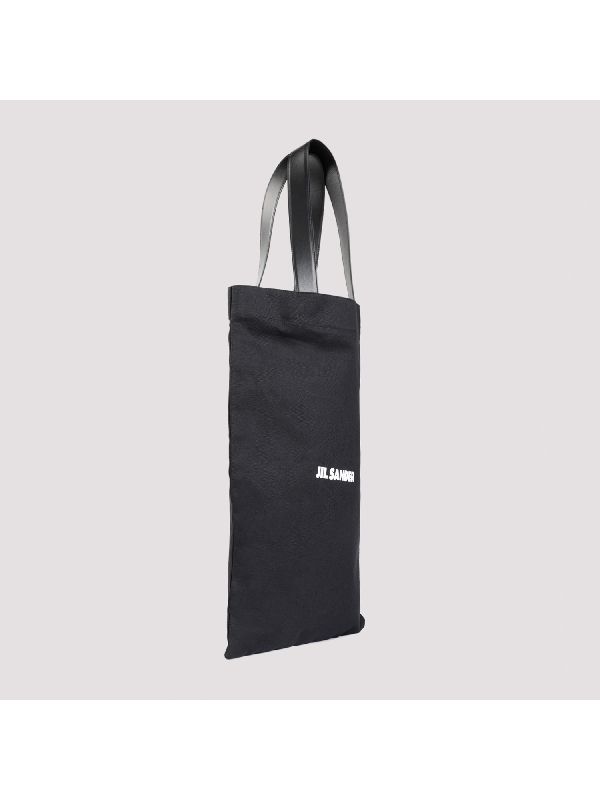 Logo Canvas Book Tote Bag