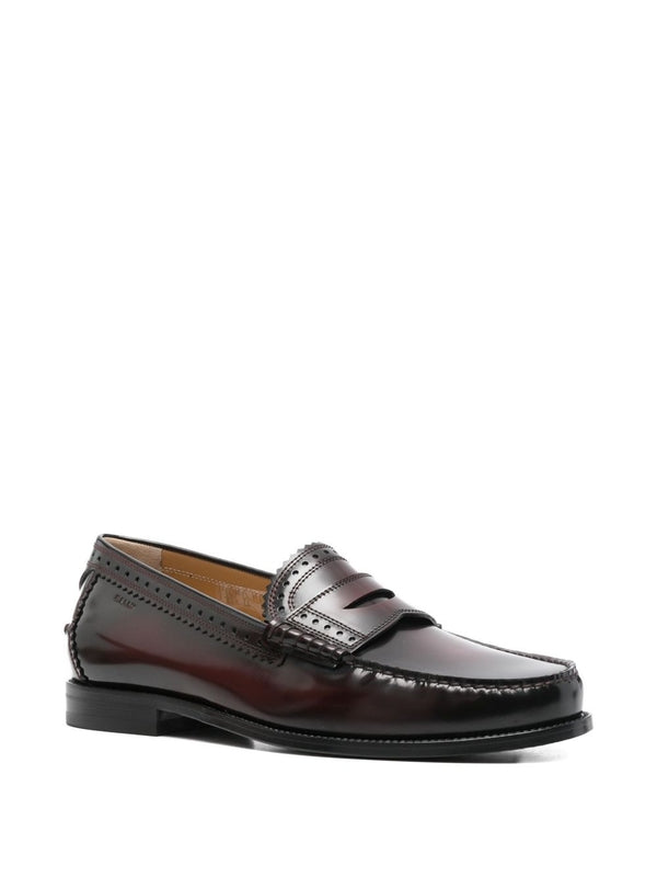 Bally Purple Loafers