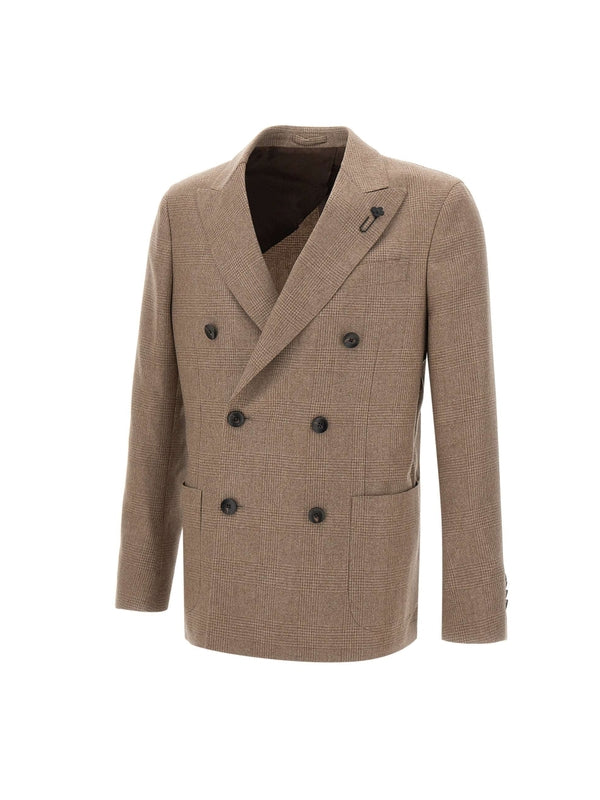 Lardini Brown Tailored Jackets