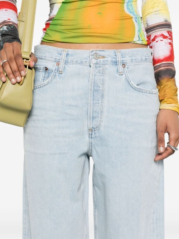 Straight Denim Pants