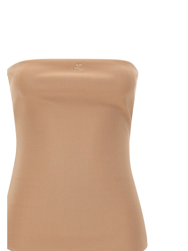 Courrèges Beige Body Suits