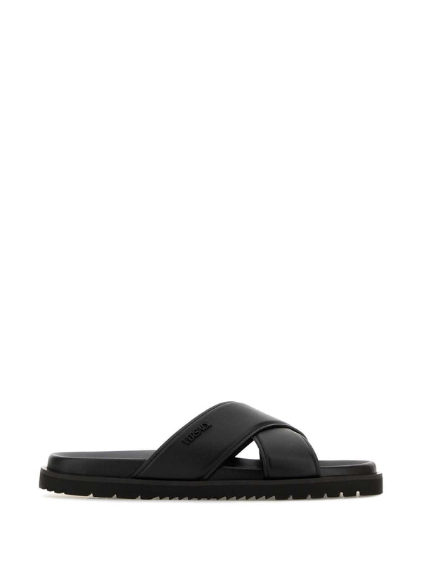 Versace Black Sandals