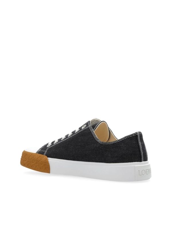 Block Denim
  Low Top Sneakers